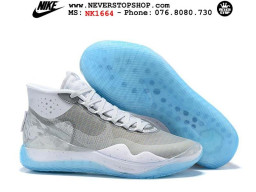 Giày Nike KD 12 Grey Blue nam nữ hàng chuẩn sfake replica 1:1 real chính hãng giá rẻ tốt nhất tại NeverStopShop.com HCM