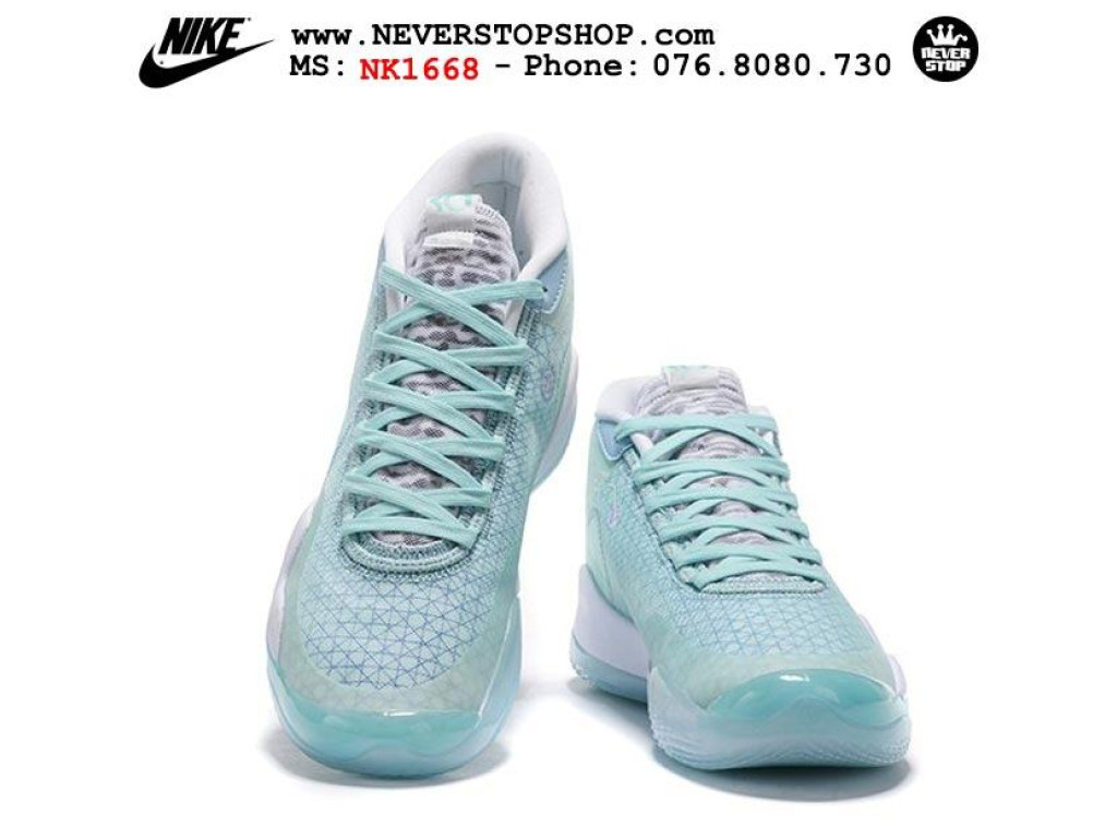 Giày Nike KD 12 Mint Blue nam nữ hàng chuẩn sfake replica 1:1 real chính hãng giá rẻ tốt nhất tại NeverStopShop.com HCM