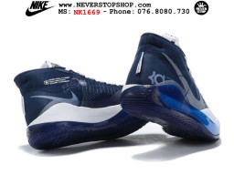Giày Nike KD 12 Navy Blue nam nữ hàng chuẩn sfake replica 1:1 real chính hãng giá rẻ tốt nhất tại NeverStopShop.com HCM