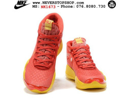 Giày Nike KD 12 Red Yellow nam nữ hàng chuẩn sfake replica 1:1 real chính hãng giá rẻ tốt nhất tại NeverStopShop.com HCM
