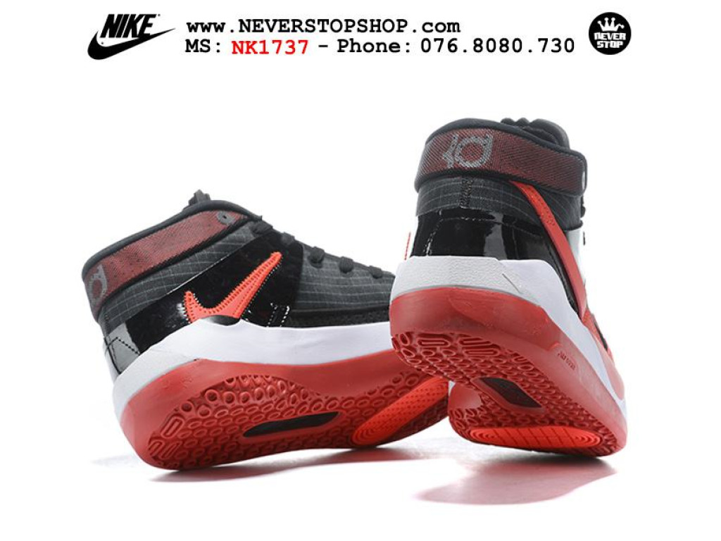 Giày Nike KD 13 Đen Đỏ hàng chuẩn sfake replica 1:1 real chính hãng giá rẻ tốt nhất tại NeverStopShop.com HCM