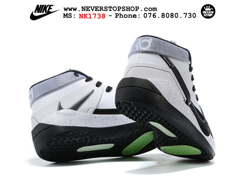 Giày Nike KD 13 Trắng Đen hàng chuẩn sfake replica 1:1 real chính hãng giá rẻ tốt nhất tại NeverStopShop.com HCM