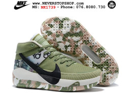 Giày Nike KD 13 Xanh lá Camo hàng chuẩn sfake replica 1:1 real chính hãng giá rẻ tốt nhất tại NeverStopShop.com HCM