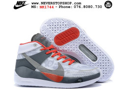 Giày Nike KD 13 Trắng Đỏ Xám hàng chuẩn sfake replica 1:1 real chính hãng giá rẻ tốt nhất tại NeverStopShop.com HCM