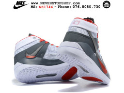 Giày Nike KD 13 Trắng Đỏ Xám hàng chuẩn sfake replica 1:1 real chính hãng giá rẻ tốt nhất tại NeverStopShop.com HCM