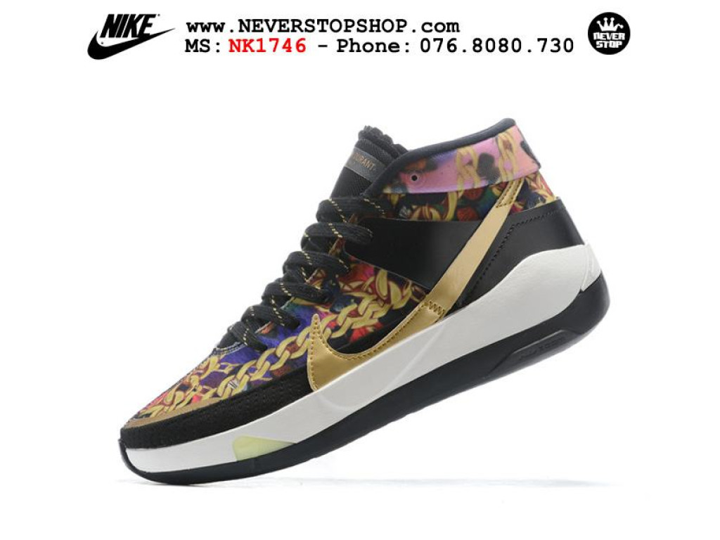 Giày Nike KD 13 Vàng Đen hàng chuẩn sfake replica 1:1 real chính hãng giá rẻ tốt nhất tại NeverStopShop.com HCM