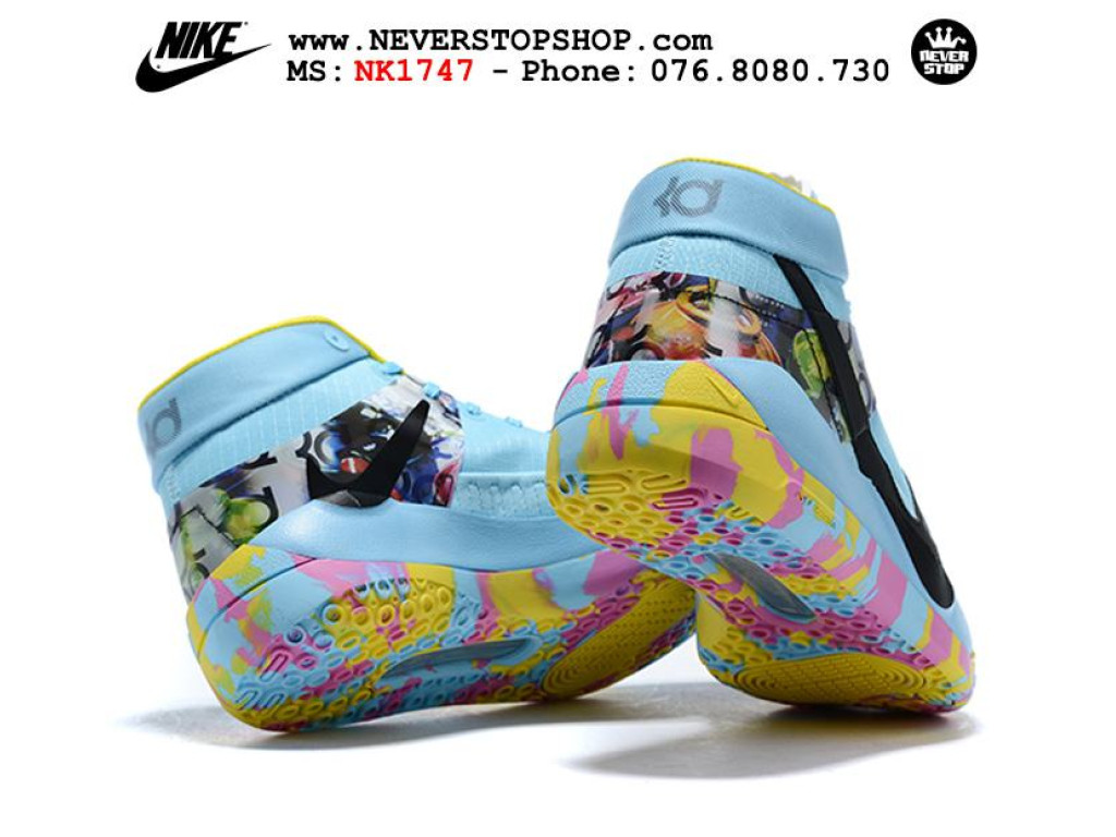 Giày Nike KD 13 Xanh Đen hàng chuẩn sfake replica 1:1 real chính hãng giá rẻ tốt nhất tại NeverStopShop.com HCM
