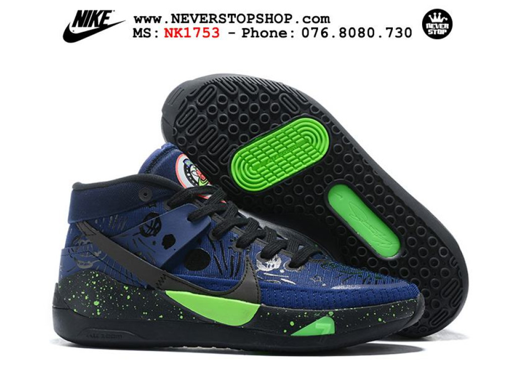 Giày Nike KD 13 Xanh Neon hàng chuẩn sfake replica 1:1 real chính hãng giá rẻ tốt nhất tại NeverStopShop.com HCM