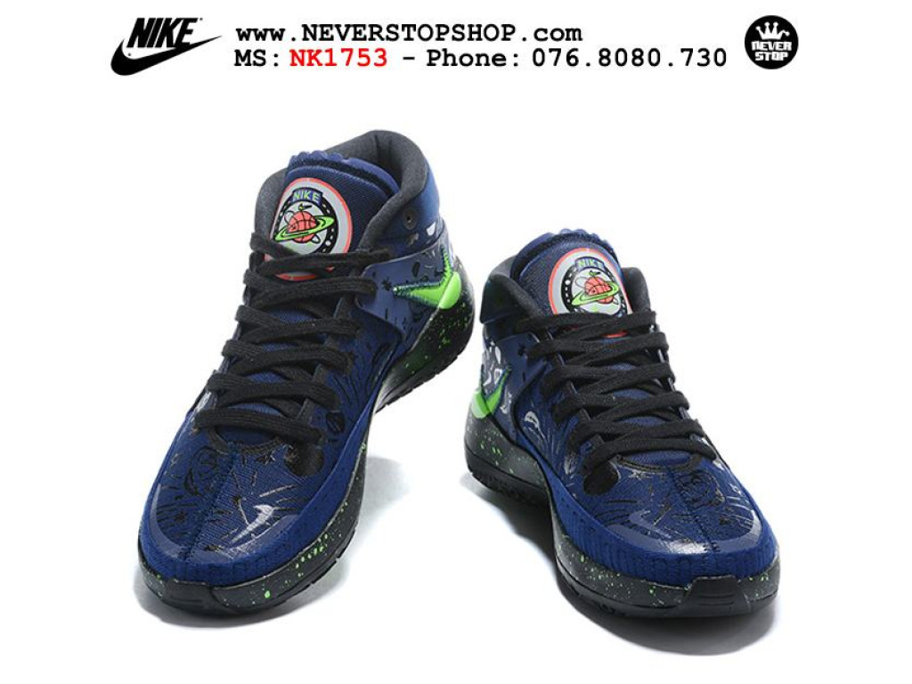 Giày Nike KD 13 Xanh Neon hàng chuẩn sfake replica 1:1 real chính hãng giá rẻ tốt nhất tại NeverStopShop.com HCM