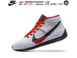 Giày Nike KD 13 Xanh Trắng Đỏ hàng chuẩn sfake replica 1:1 real chính hãng giá rẻ tốt nhất tại NeverStopShop.com HCM