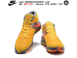Giày Nike KD 13 Vàng Xám hàng chuẩn sfake replica 1:1 real chính hãng giá rẻ tốt nhất tại NeverStopShop.com HCM