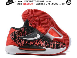 Giày thể thao Nike KD 14 Đen Đỏ nam sfake replica 1:1 real chính hãng giá rẻ tốt nhất tại NeverStopShop.com HCM