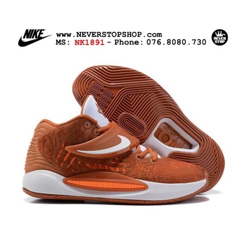 Nike KD 14 Brown White