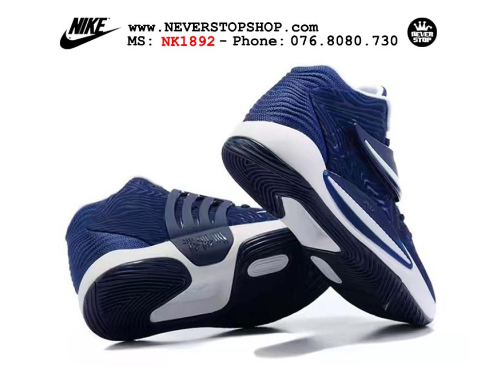 Giày thể thao Nike KD 14 Xanh Đen Trắng nam sfake replica 1:1 real chính hãng giá rẻ tốt nhất tại NeverStopShop.com HCM