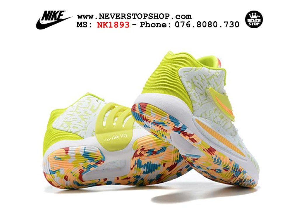 Giày thể thao Nike KD 14 Xanh Lá Trắng nam sfake replica 1:1 real chính hãng giá rẻ tốt nhất tại NeverStopShop.com HCM