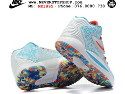 Giày thể thao Nike KD 14 Xanh Trắng nam sfake replica 1:1 real chính hãng giá rẻ tốt nhất tại NeverStopShop.com HCM