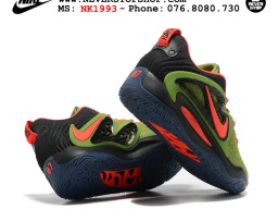 Giày bóng rổ nam Nike KD 15 Xanh Cam sfake replica 1:1 authentic chính hãng giá rẻ tốt HCM