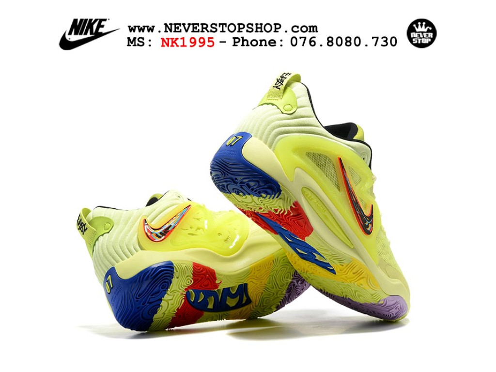 Giày bóng rổ nam Nike KD 15 Xanh Lá sfake replica 1:1 authentic chính hãng giá rẻ tốt HCM