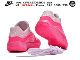 Giày bóng rổ cổ thấp Nike KD 16 Hồng Tím bản đẹp replica 1:1 like authentic chính hãng real giá rẻ tốt HCM 