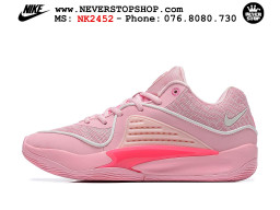 Giày bóng rổ cổ thấp Nike KD 16 Hồng bản đẹp replica 1:1 like authentic chính hãng real giá rẻ tốt HCM 