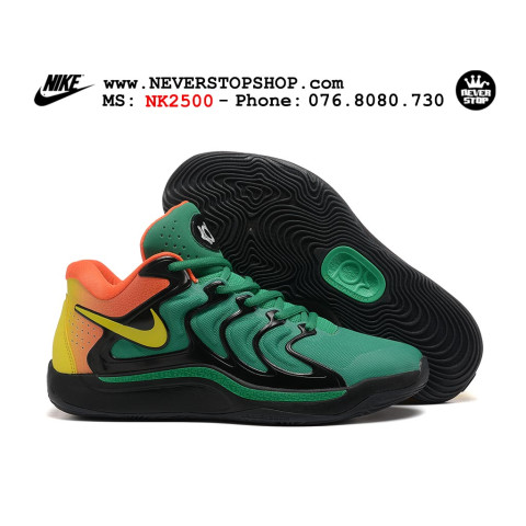 Nike KD 17 Green Black Orange