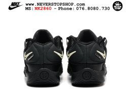 Giày bóng rổ cổ thấp Nike KD 18 Đen Xanh Ngọc mẫu mới best batch replica 1:1 like authentic chính hãng real giá rẻ tốt HCM