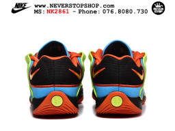 Giày bóng rổ cổ thấp Nike KD 18 Xanh Dương Đen mẫu mới best batch replica 1:1 like authentic chính hãng real giá rẻ tốt HCM