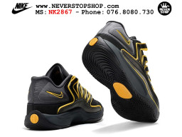 Giày bóng rổ cổ thấp Nike KD 18 Đen Vàng mẫu mới best batch replica 1:1 like authentic chính hãng real giá rẻ tốt HCM
