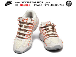 Giày bóng rổ cổ thấp Nike KD 18 Trắng Cam mẫu mới best batch replica 1:1 like authentic chính hãng real giá rẻ tốt HCM