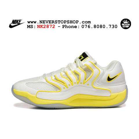 Nike KD 18 White Yellow