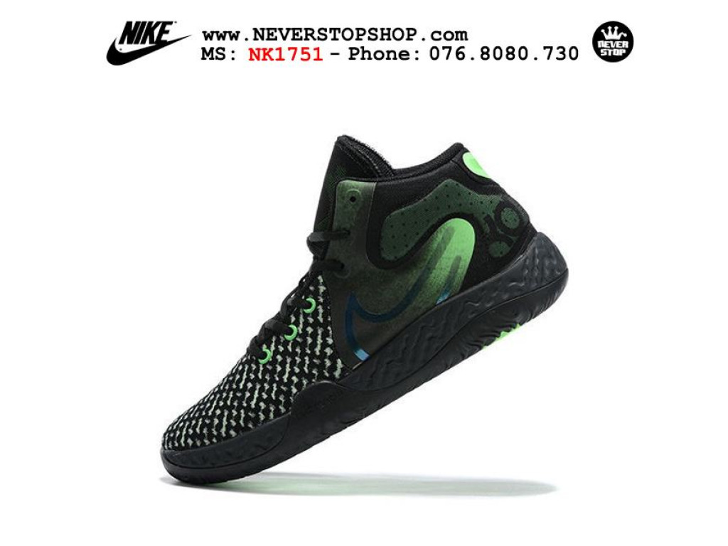 Giày Nike KD Trey 5 VIII Đen Xanh Lá hàng chuẩn sfake replica 1:1 real chính hãng giá rẻ tốt nhất tại NeverStopShop.com HCM
