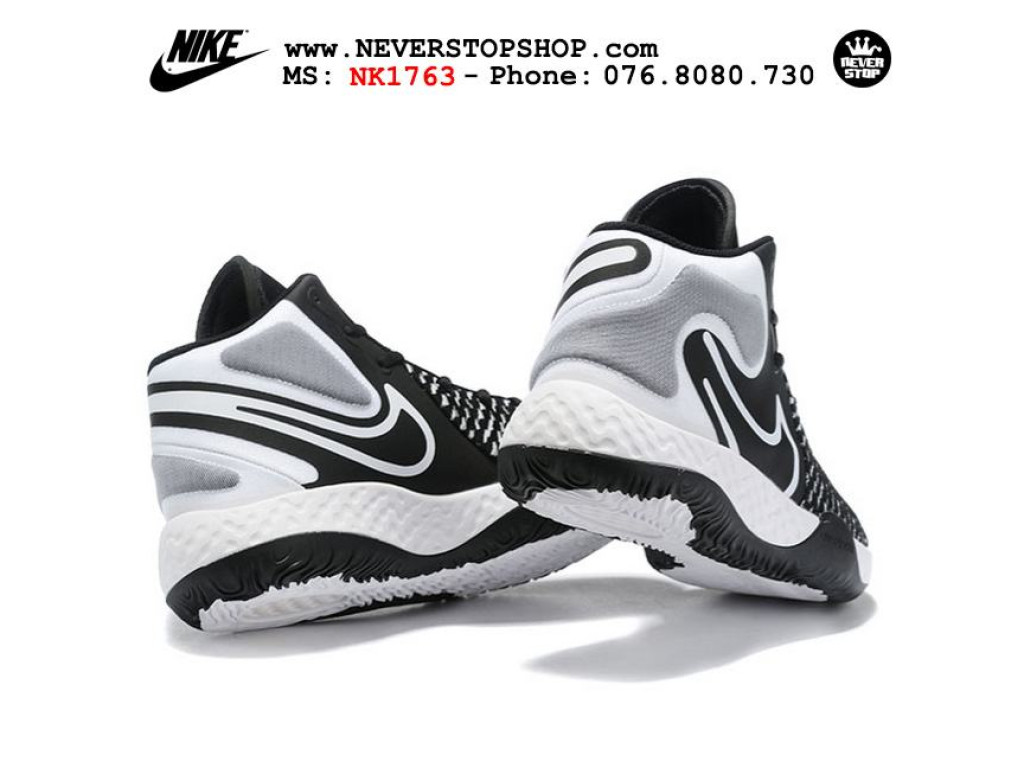 Giày  Nike KD Trey 5 VIII Trắng Đen hàng chuẩn sfake replica 1:1 real chính hãng giá rẻ tốt nhất tại NeverStopShop.com HCM