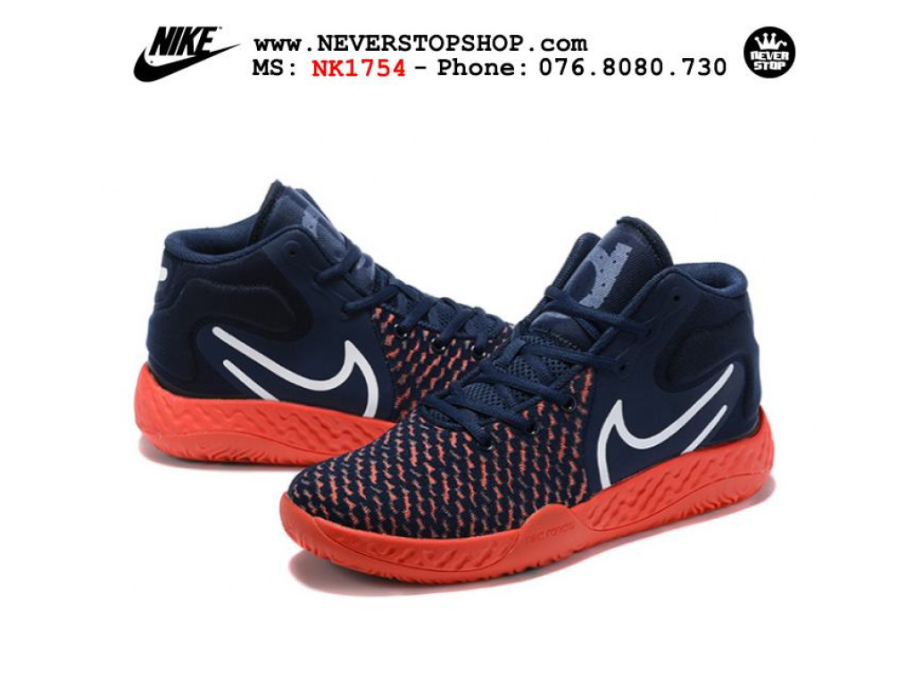 Giày Nike KD Trey 5 VIII Xanh Đỏ hàng chuẩn sfake replica 1:1 real chính hãng giá rẻ tốt nhất tại NeverStopShop.com HCM