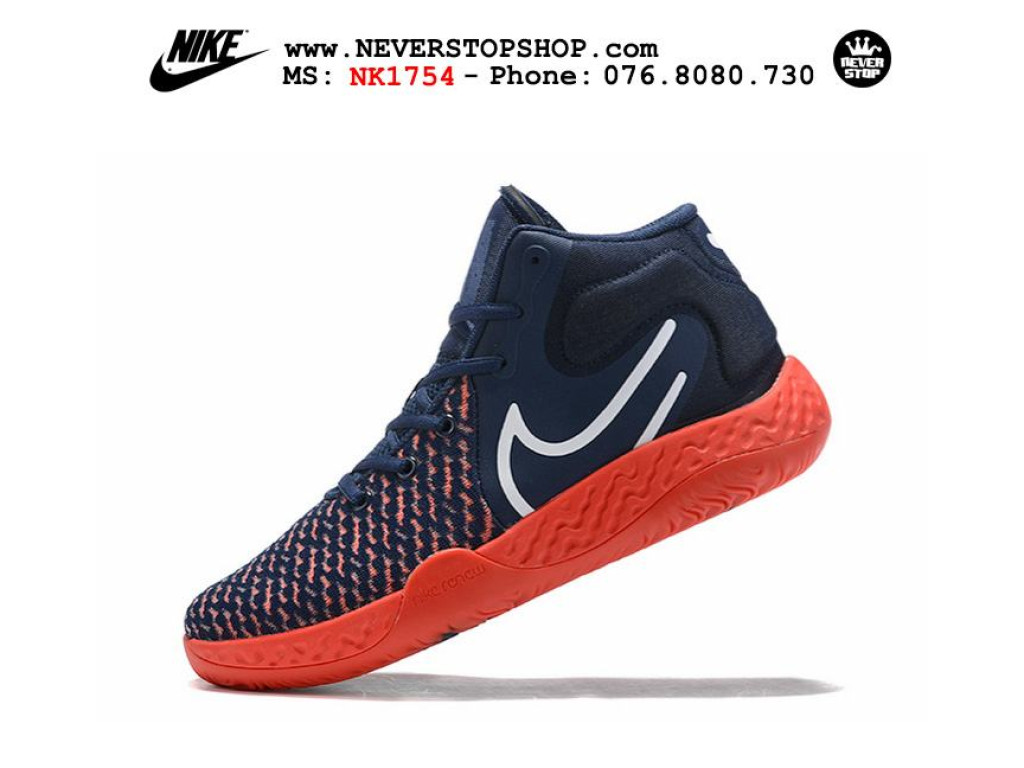 Giày Nike KD Trey 5 VIII Xanh Đỏ hàng chuẩn sfake replica 1:1 real chính hãng giá rẻ tốt nhất tại NeverStopShop.com HCM