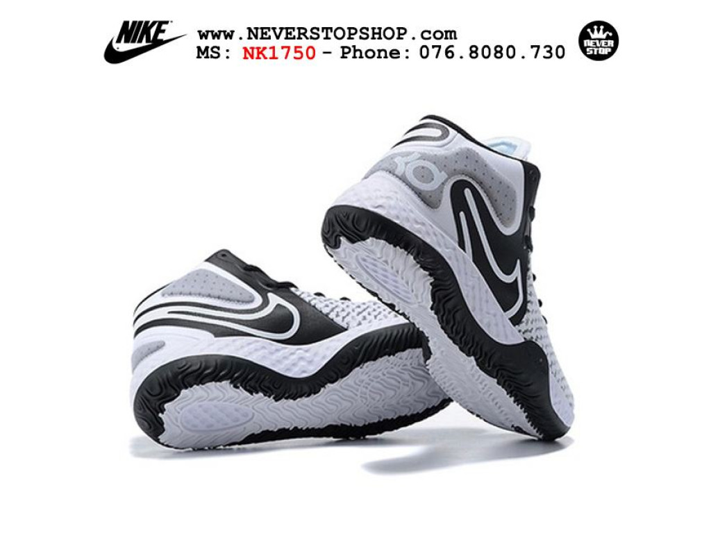 Giày Nike KD Trey 5 VIII Đen Trắng hàng chuẩn sfake replica 1:1 real chính hãng giá rẻ tốt nhất tại NeverStopShop.com HCM