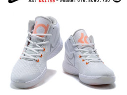 Giày Nike KD Trey 5 VIII Trắng Cam hàng chuẩn sfake replica 1:1 real chính hãng giá rẻ tốt nhất tại NeverStopShop.com HCM