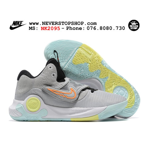 Nike KD Trey 5 X Grey Yellow Orange