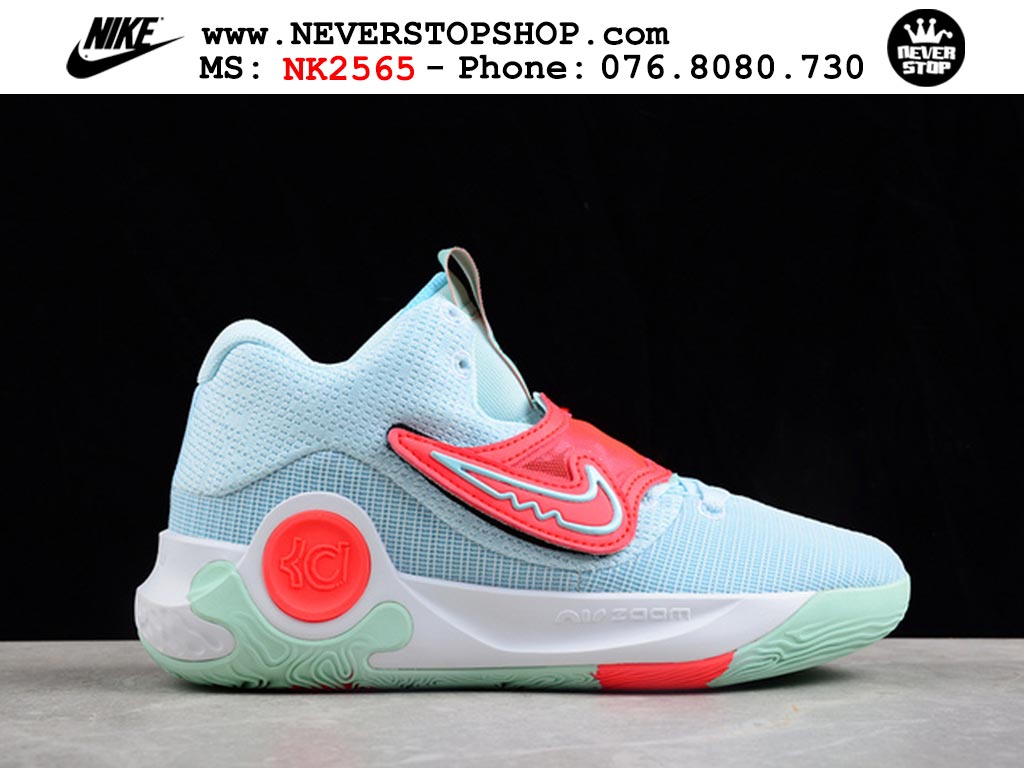 Giày bóng rổ nam Nike KD Trey 5 X Xanh Dương Đỏ sfake Replica 1:1 authentic chính hãng giá rẻ tốt HCM