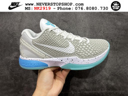 Giày bóng rổ cổ thấp Nike Kobe 6 Xám Xanh Da Trời sfake replica 1:1 like auth chính hãng giá rẻ tốt nhất tại NeverStopShop.com HCM