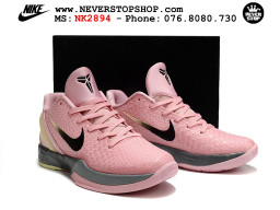 Giày bóng rổ cổ thấp Nike Kobe 6 Hồng Đen sfake replica 1:1 like auth chính hãng giá rẻ tốt nhất tại NeverStopShop.com HCM
