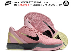 Giày bóng rổ cổ thấp Nike Kobe 6 Hồng Đen sfake replica 1:1 like auth chính hãng giá rẻ tốt nhất tại NeverStopShop.com HCM
