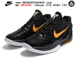 Giày Kobe 6 Protro Đen Vàng bóng rổ nam Kobe Bryant chuyên chơi indoor outdoor tốt nhất Giày bóng rổ cổ thấp Nike Kobe 6 Đen Vàng sfake replica 1:1 like auth chính hãng giá rẻ tốt nhất tại NeverStopShop.com HCM