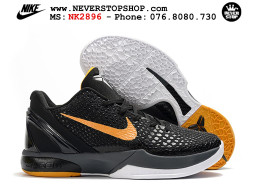 Giày Kobe 6 Protro Đen Vàng bóng rổ nam Kobe Bryant chuyên chơi indoor outdoor tốt nhất Giày bóng rổ cổ thấp Nike Kobe 6 Đen Vàng sfake replica 1:1 like auth chính hãng giá rẻ tốt nhất tại NeverStopShop.com HCM