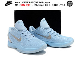 Giày Kobe 6 Protro Xanh Da Trời Xám bóng rổ nam Kobe Bryant chuyên chơi indoor outdoor tốt nhất Giày bóng rổ cổ thấp Nike Kobe 6 Xanh Da Trời Xám sfake replica 1:1 like auth chính hãng giá rẻ tốt nhất tại NeverStopShop.com HCM