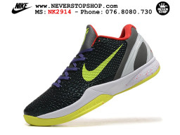 Giày bóng rổ cổ thấp Nike Kobe 6 Đen Vàng sfake replica 1:1 like auth chính hãng giá rẻ tốt nhất tại NeverStopShop.com HCM