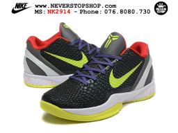 Giày bóng rổ cổ thấp Nike Kobe 6 Đen Vàng sfake replica 1:1 like auth chính hãng giá rẻ tốt nhất tại NeverStopShop.com HCM