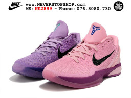Giày Kobe 6 Protro Hồng Tím bóng rổ nam Kobe Bryant chuyên chơi indoor outdoor tốt nhất Giày bóng rổ cổ thấp Nike Kobe 6 Hồng Tím sfake replica 1:1 like auth chính hãng giá rẻ tốt nhất tại NeverStopShop.com HCM