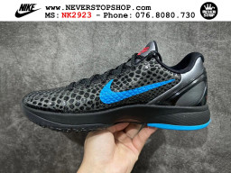 Giày bóng rổ cổ thấp Nike Kobe 6 Đen Xanh Dương sfake replica 1:1 like auth chính hãng giá rẻ tốt nhất tại NeverStopShop.com HCM