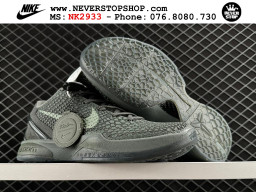 Giày bóng rổ cổ thấp Nike Kobe 6 Đen Xám sfake replica 1:1 like auth chính hãng giá rẻ tốt nhất tại NeverStopShop.com HCM