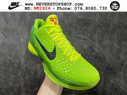Giày bóng rổ cổ thấp Nike Kobe 6 Xanh Lá Đỏ sfake replica 1:1 like auth chính hãng giá rẻ tốt nhất tại NeverStopShop.com HCM